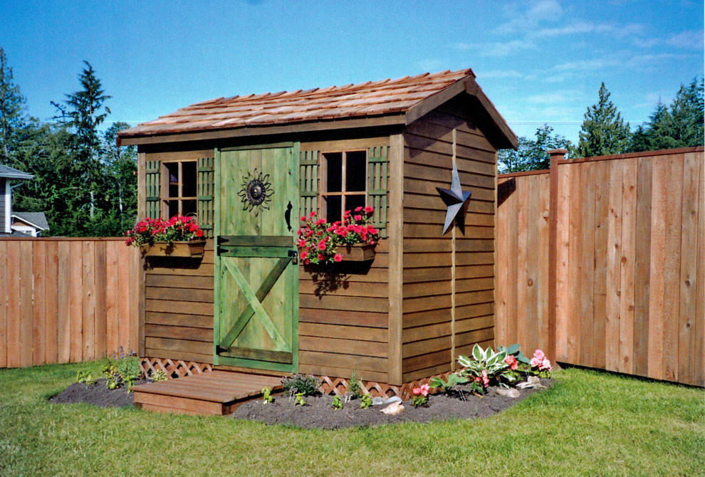 Inspiration for a garden shed.