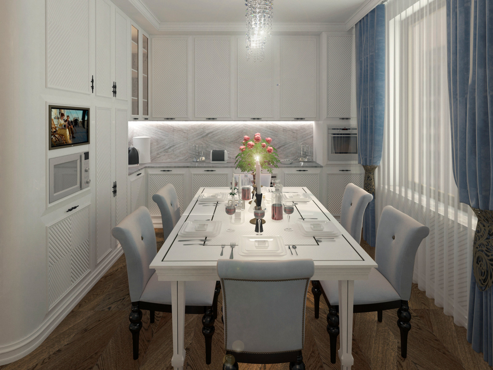 Дизайн-проект квартиры в ЖК Наследие