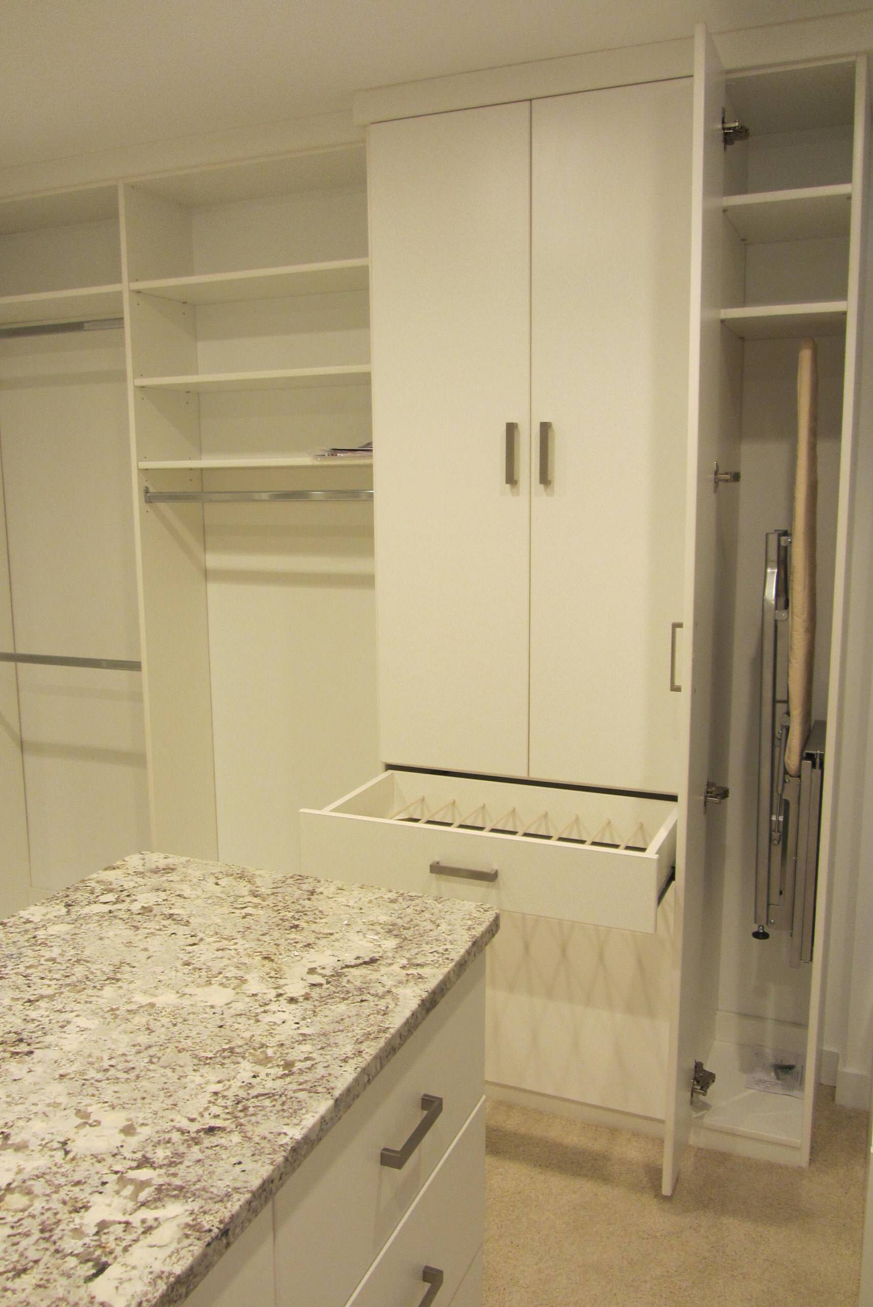 Master Closet Laundry Center Combo