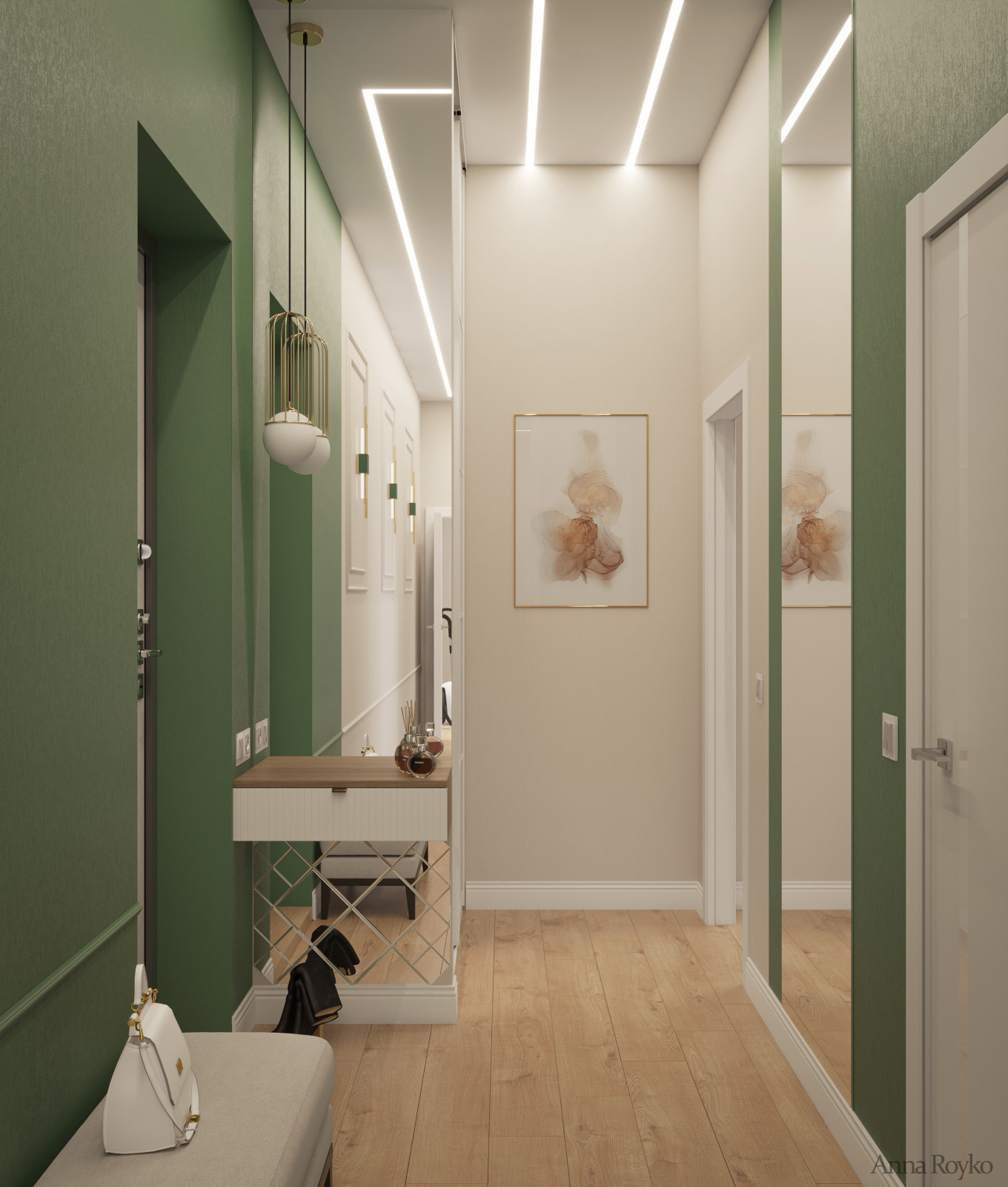 Визуализация прихожей