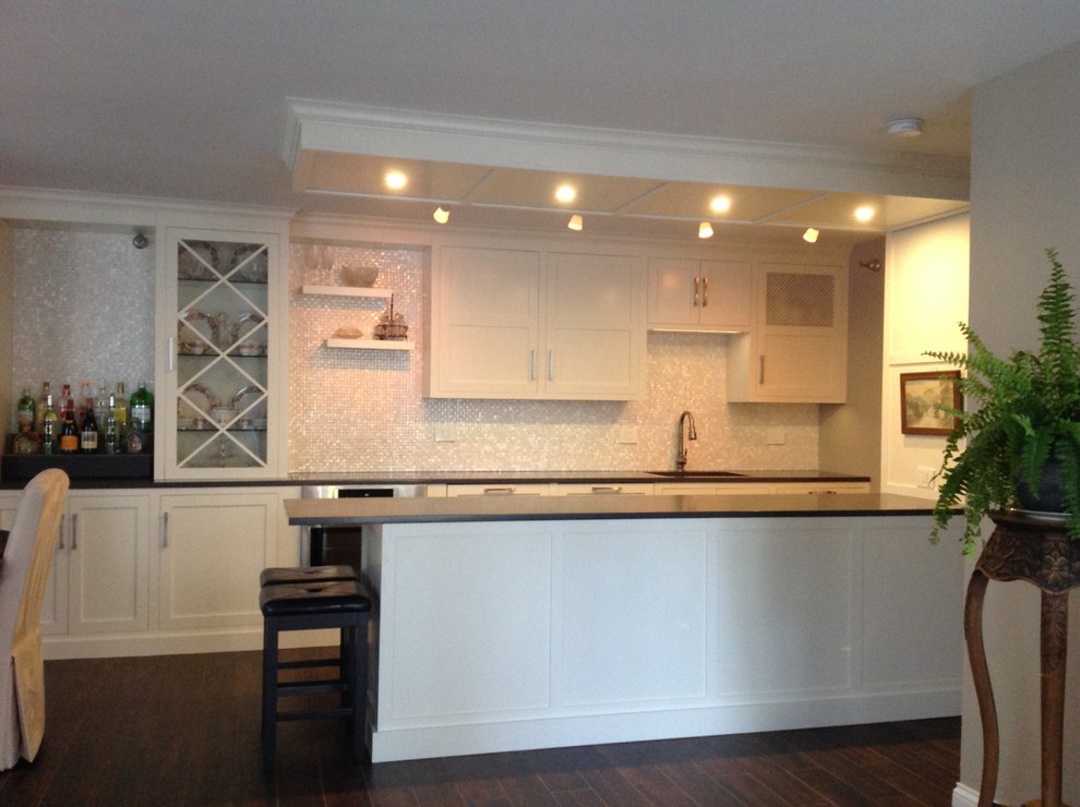 Kitchen - transitional kitchen idea in Chicago