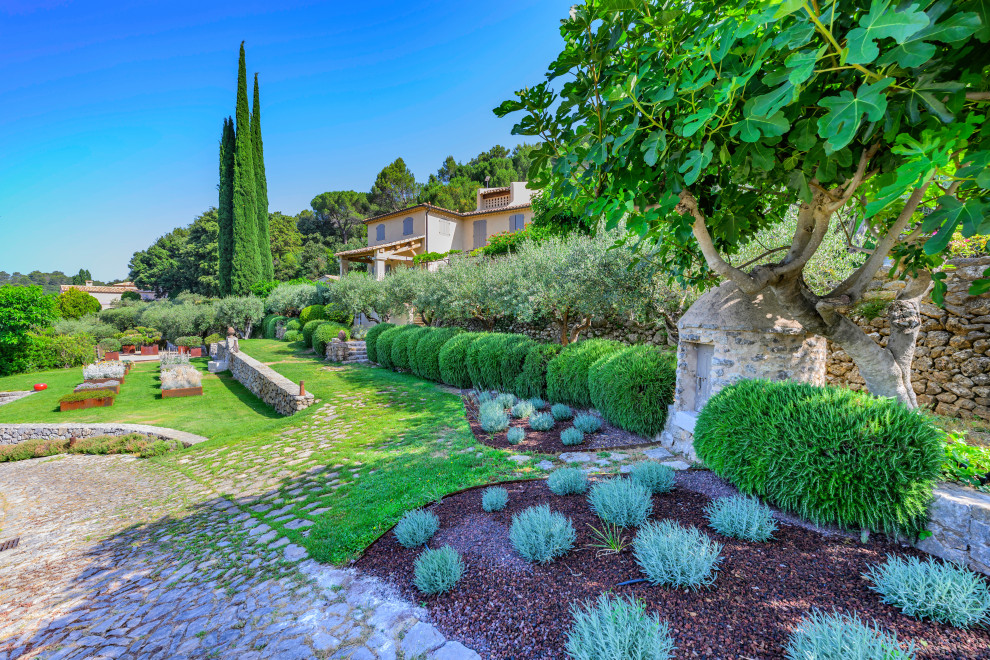Jardin de Bastide dans le haut-Var