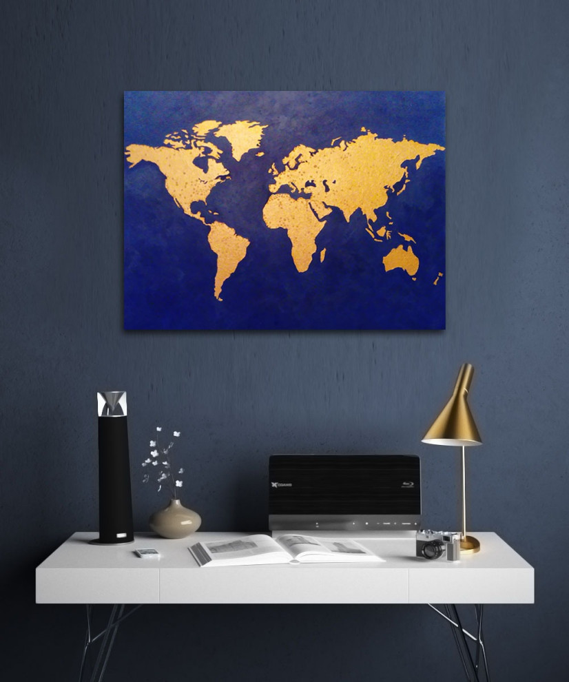 Картина "Карта мира"