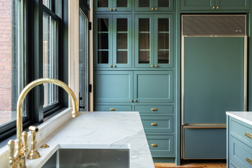 Eclectic Townhome City Scape