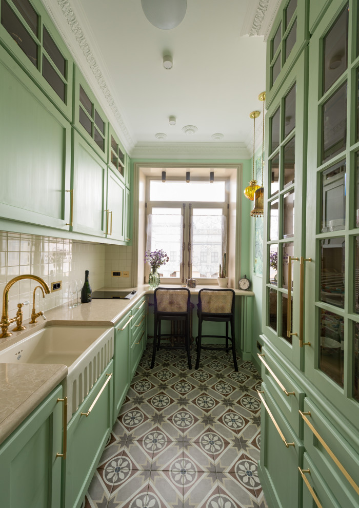 Кухня в духе парижского Laduree