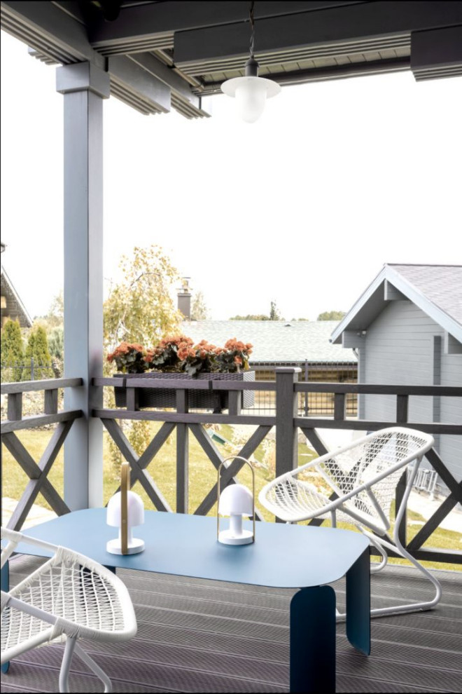 Темный лес: загородный дом в Подмосковье