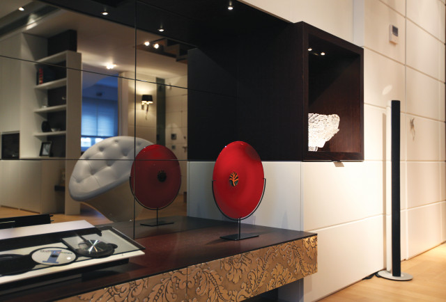 Appartamento privato contemporary-vardagsrum