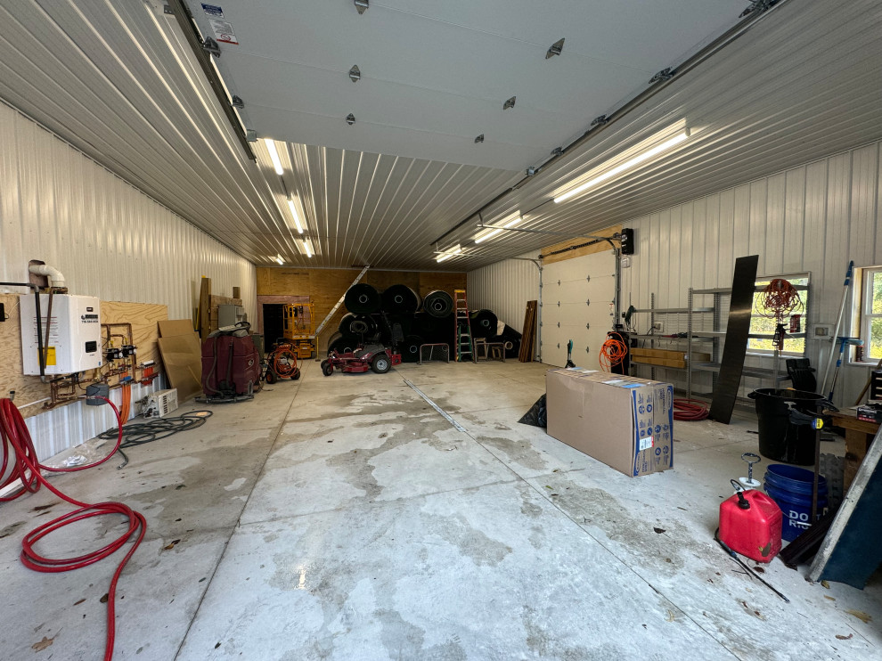 CustomBuilt Pole Barn for The Classic Rink's Zamboni Contemporary
