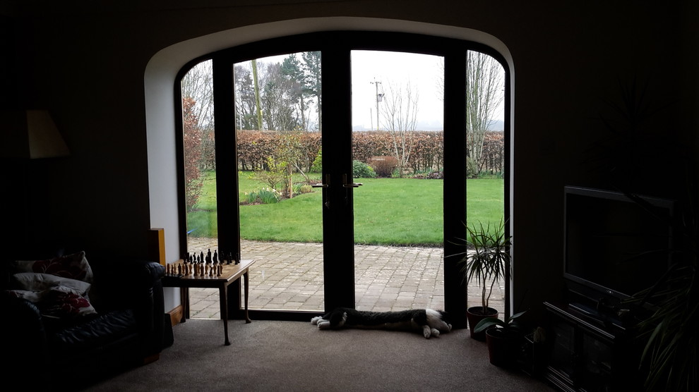 How to dress an arched window Houzz UK