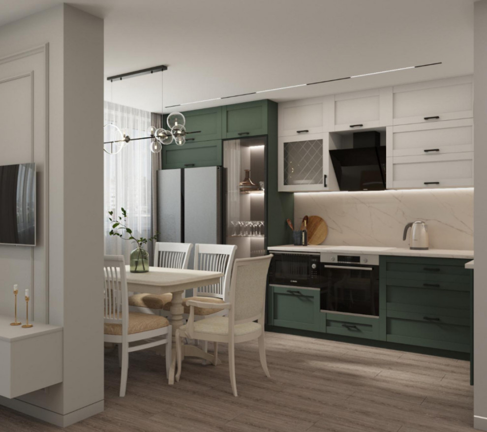 Дизайн-проект 2х комнатной квартиры город Краснодар