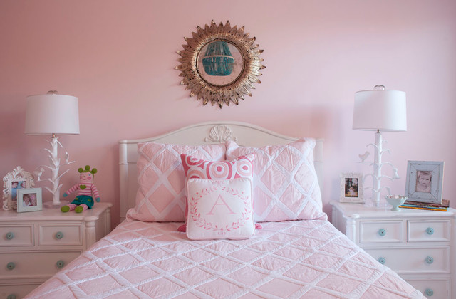 Pink Turquoise Big Girl Room Klassisch Kinderzimmer