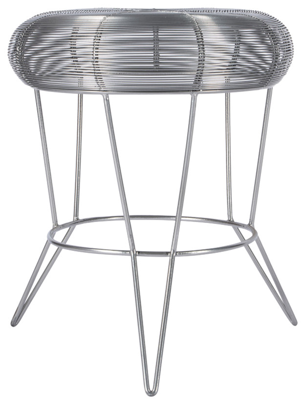 Allen Decorative Wire Accent Table Midcentury Side Tables And End