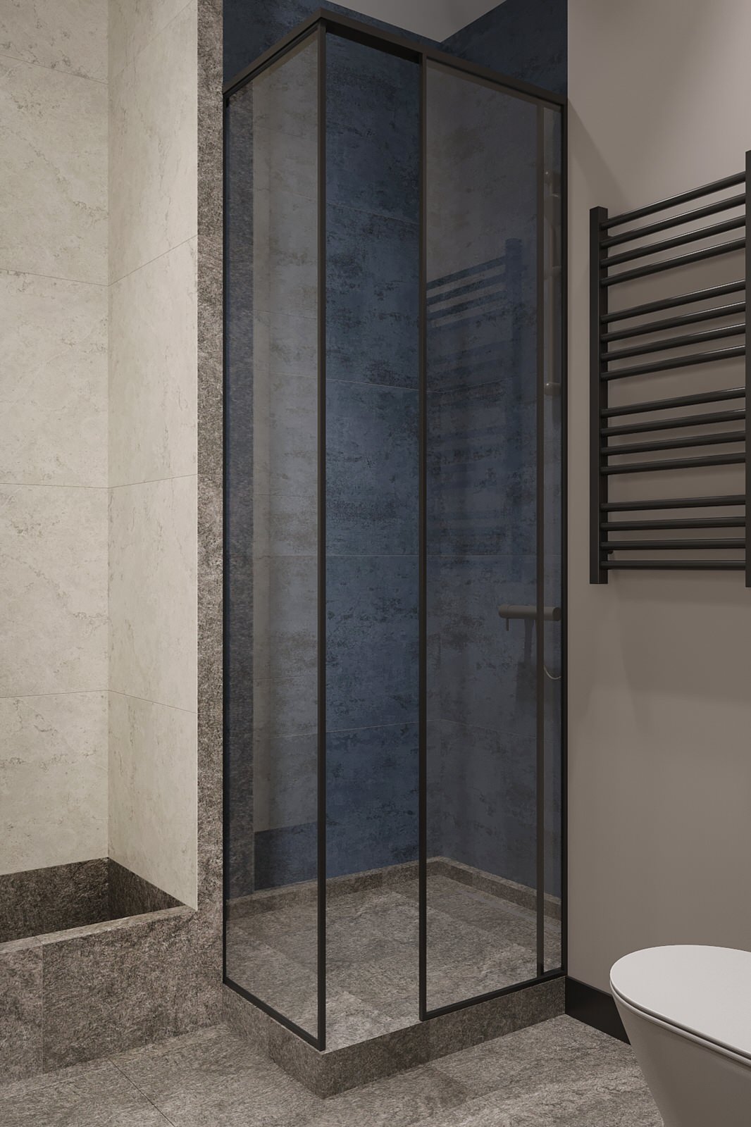 ЖК Серебряный Парк. Душевая