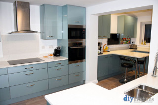 PL6 Petrol Blue - Contemporary - Kitchen - Devon - by Arrital