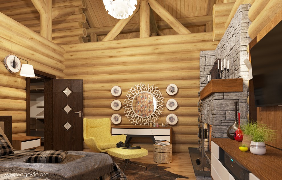 Interier house in Russia