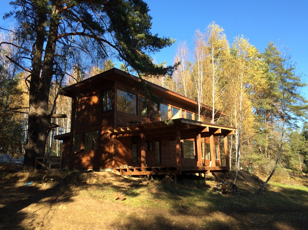 Дом 300 кв.м в коттеджном поселке "Заокские Просторы и Пейзажи"