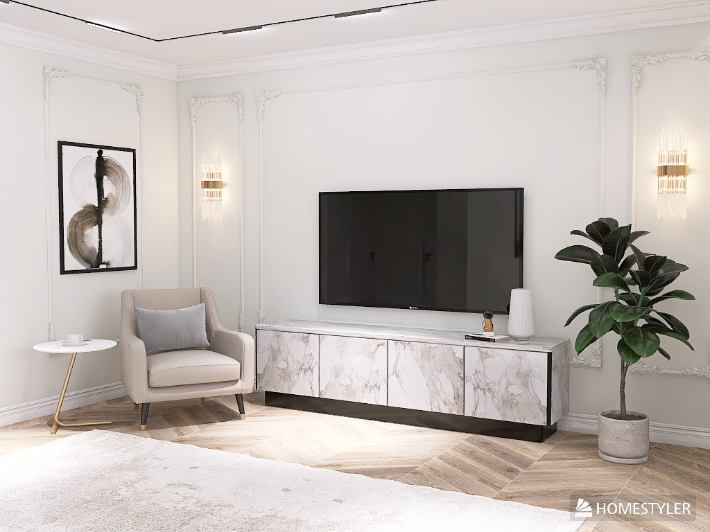 Гостинная неоклассика