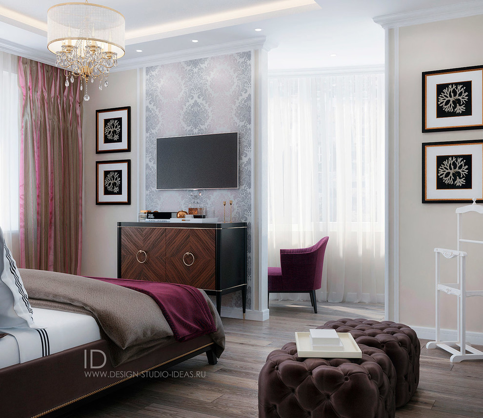 Неоклассика в теплой светлой палитре