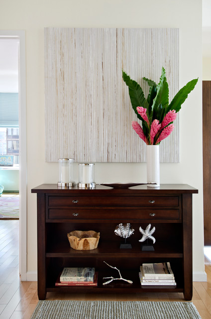 Coastal Classic Entryway classique-chic-entree