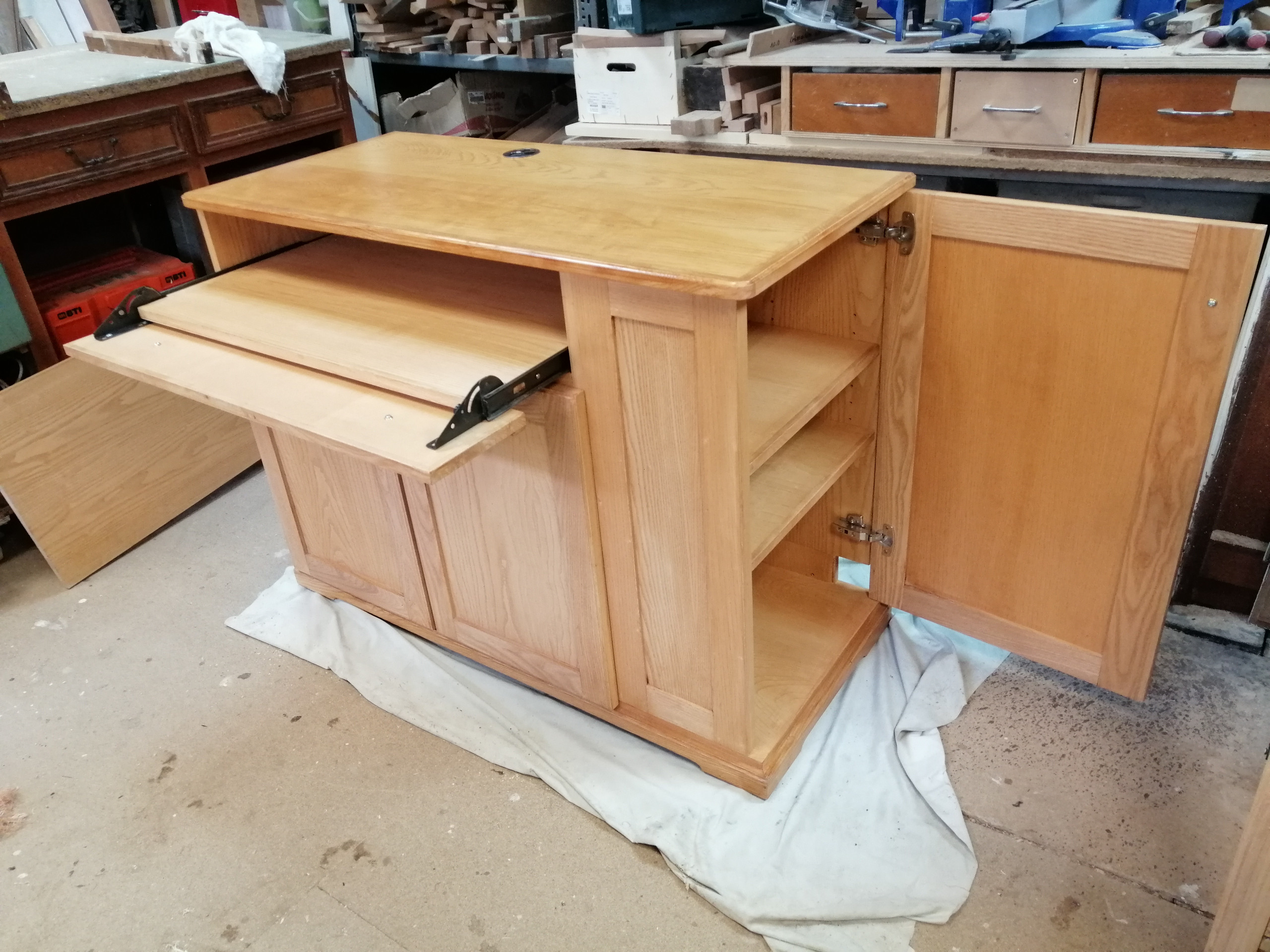 Rangement en frêne - CHAUMONTEL