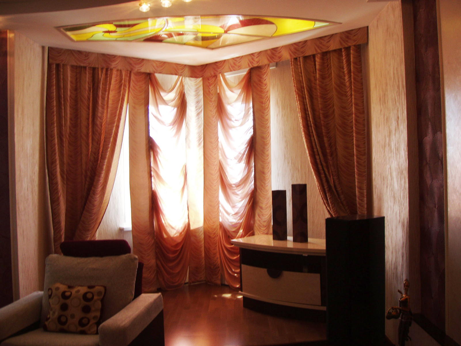 Ar-deco, marsala & terracota