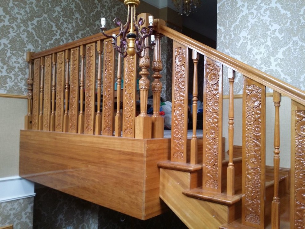 Лестница в загородном доме