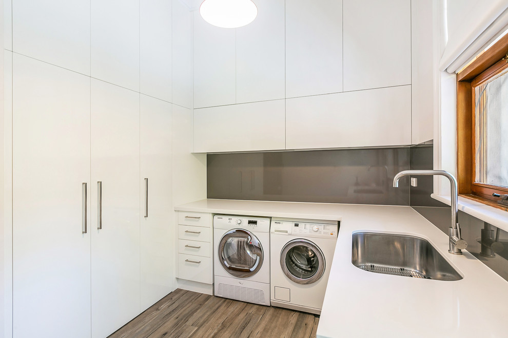 Photo of a modern laundry room in Adelaide.