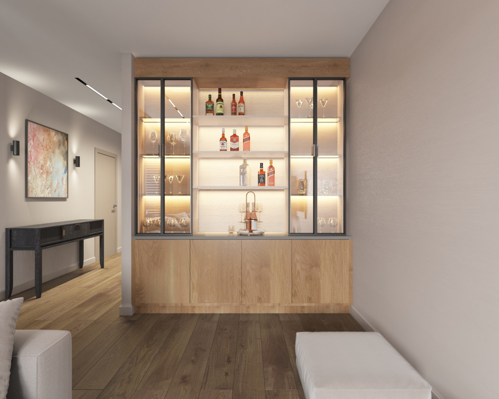 Проект квартиры в современном стиле