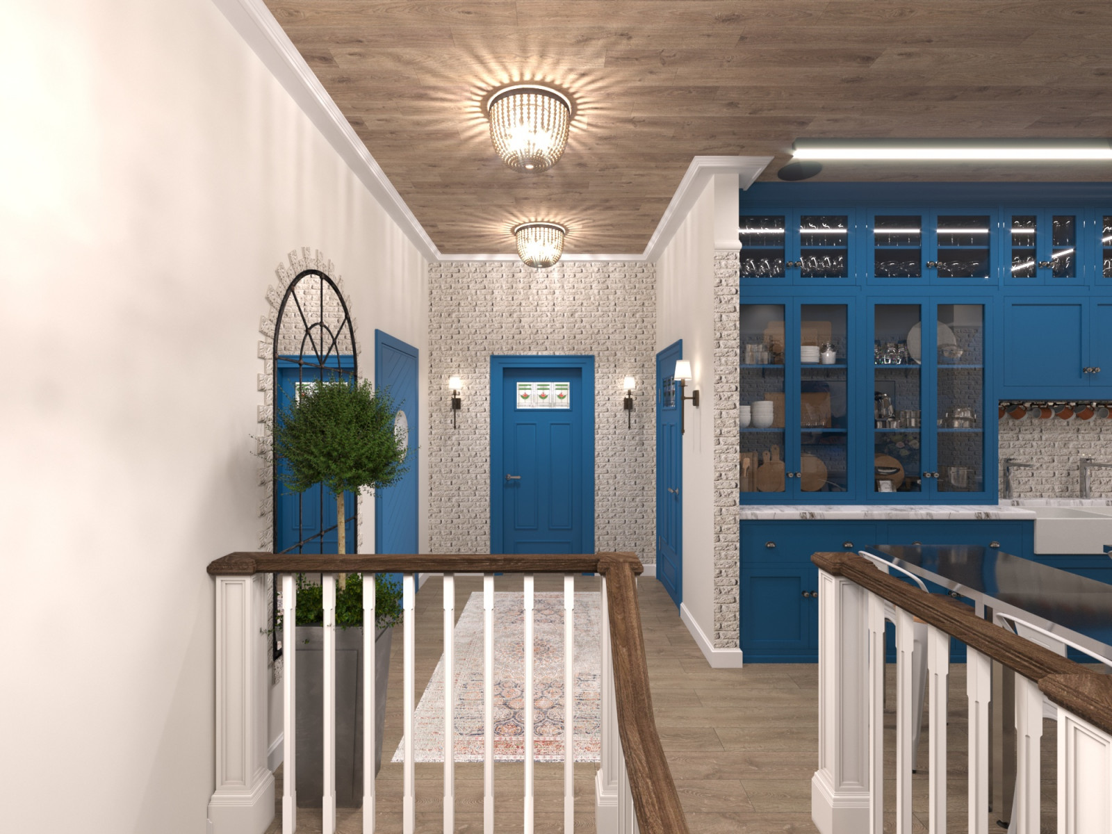 Дизай-проект интерьера кафе-пекарни