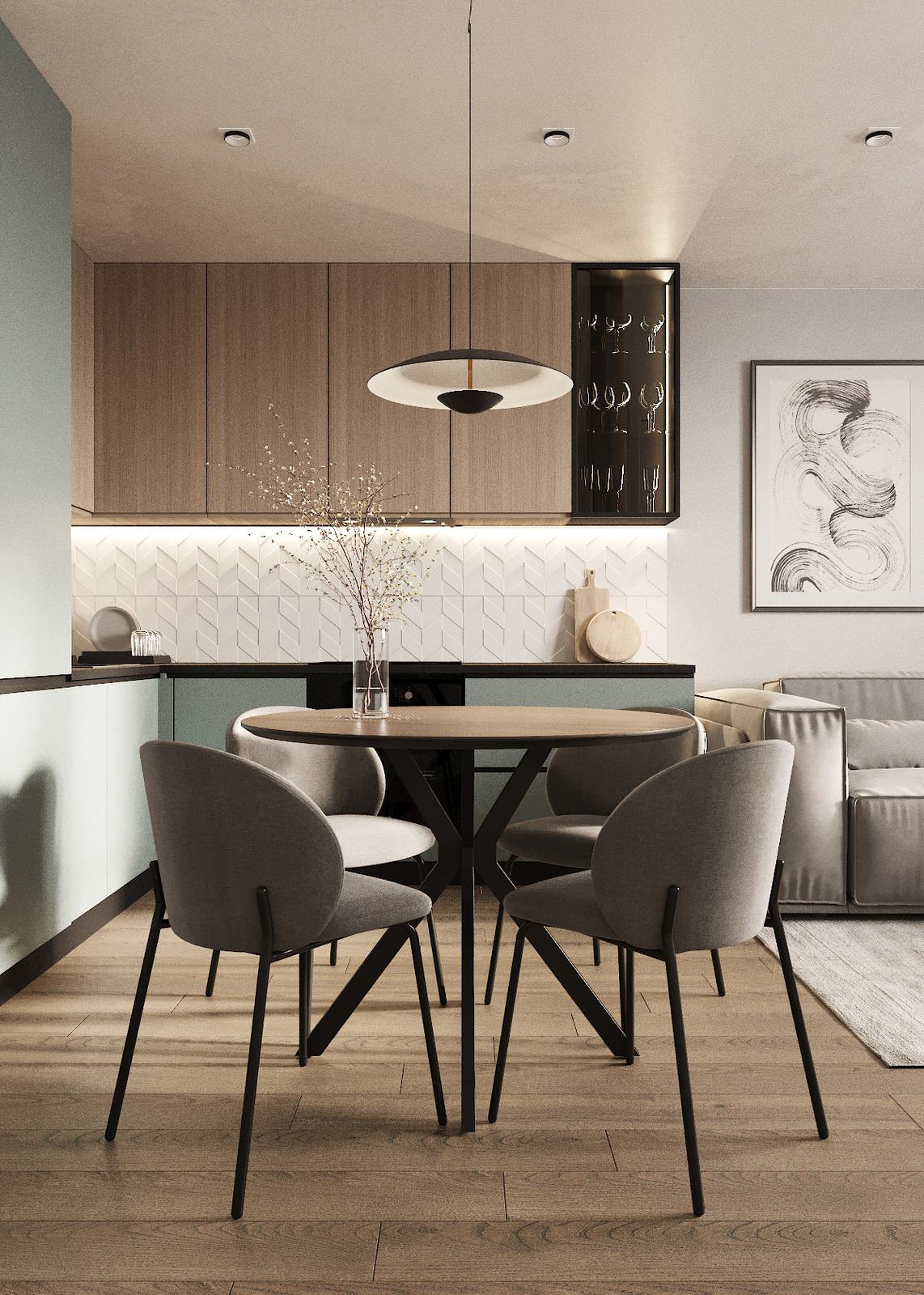 Проект кухни-гостиной