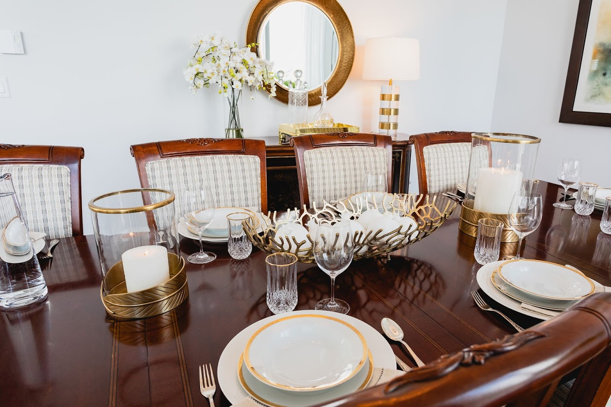 Gold Accented Elegance