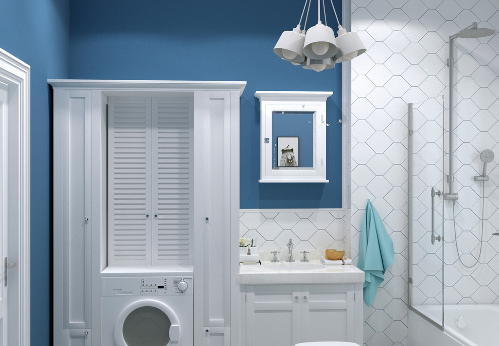 Ванная в скандинавском стиле