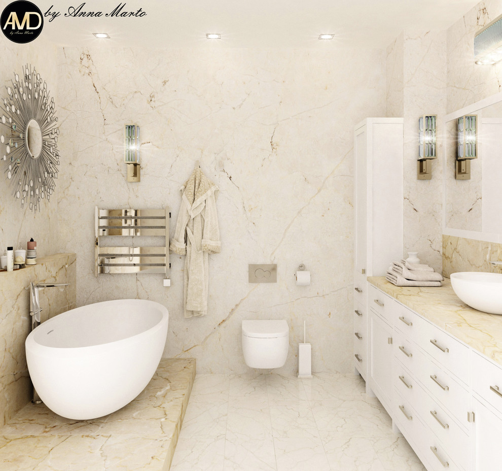 3-х комнатная квартира в ЖК Аристократ в современном стиле