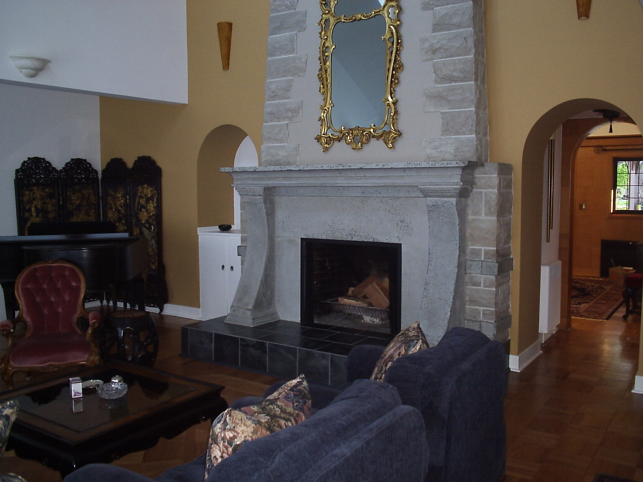 Fireplace Facelift (after)