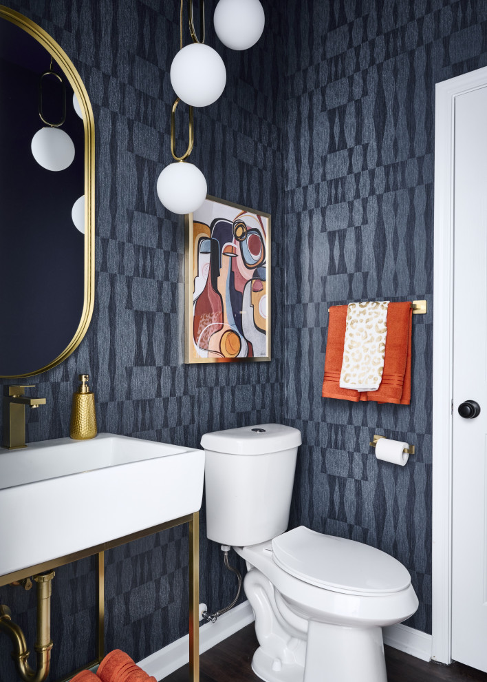 College Park Makeover - Transitional - Powder Room - Atlanta - by ...