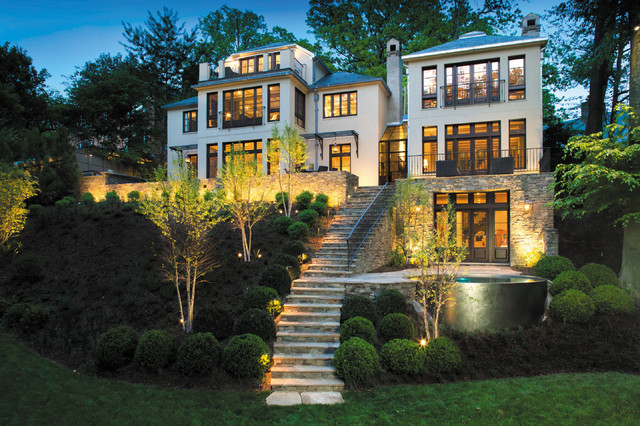 Georgetown Resident transitional-house-exterior