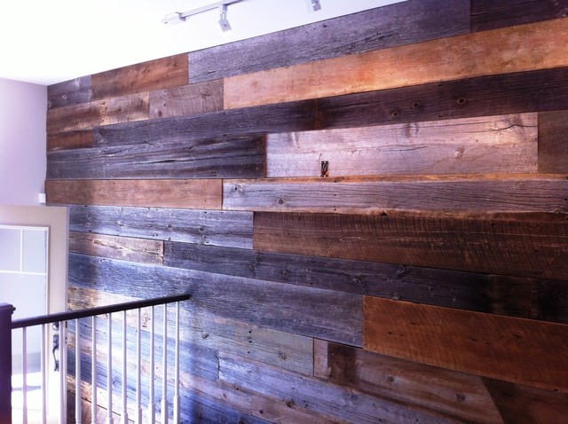 Barn Board Feature Walls Modern Toronto By Barnboardstore Houzz Au