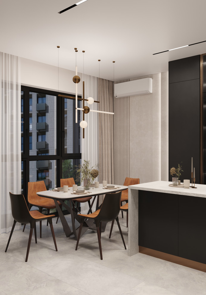 Трехкомнатная квартира ЖК "Резиденция Сколково"