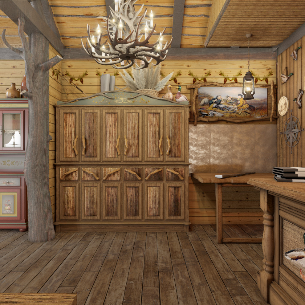 "Охотничий домик" в ТК "Малые Карелы"