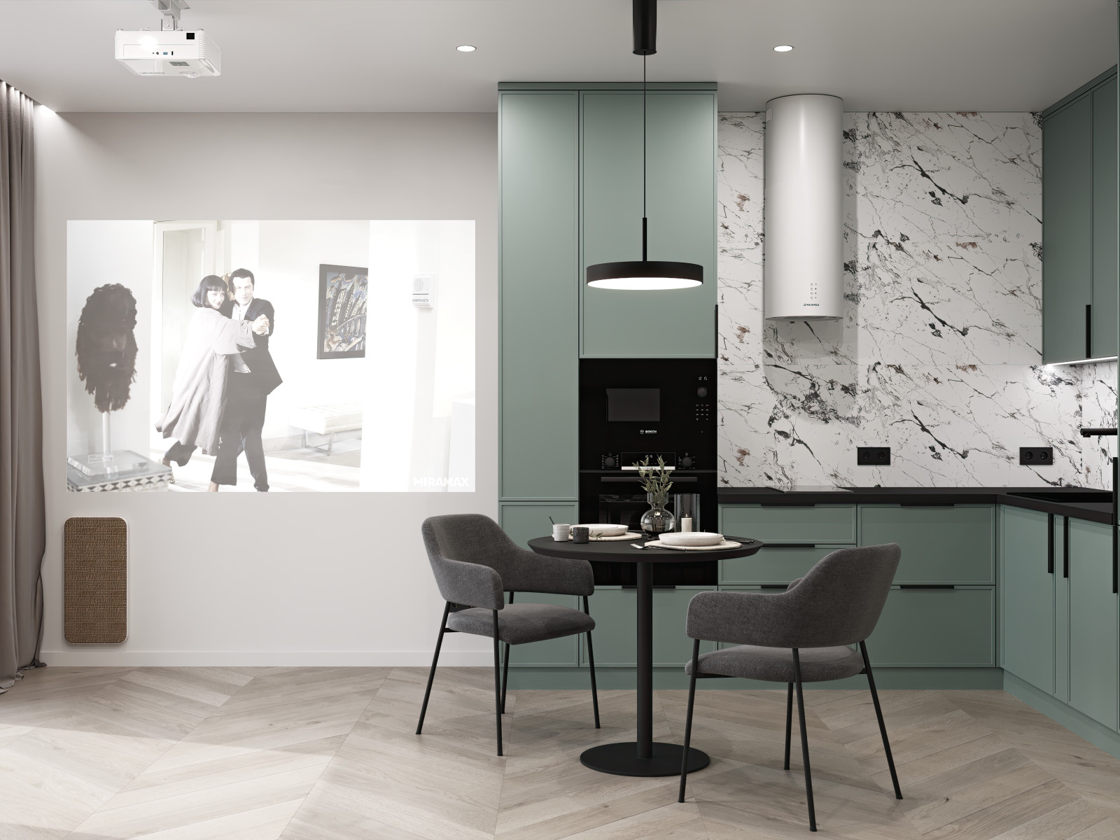 Двухкомнатная квартира 58 кв м для молодой семьи