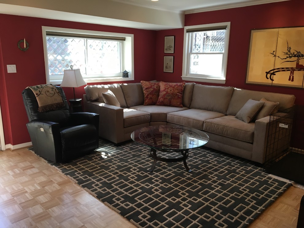 Traditional Arlington Living Room