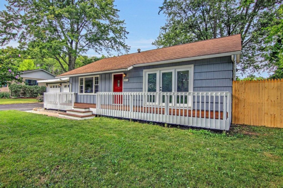 How do you modernize your homes exterior? (1960 split level home)