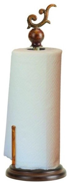 Metal Paper Towel Holder 18"H, 7"W 48462
