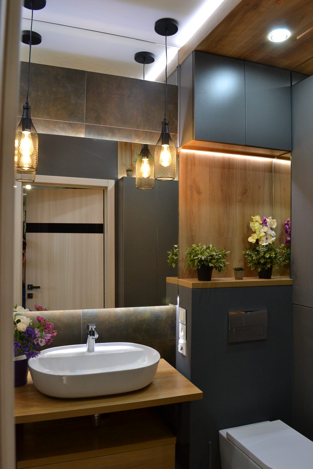 Ванная лофт