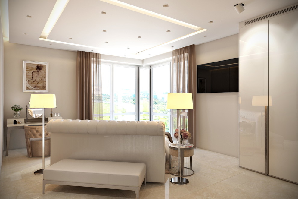 Проект квартиры ЖК "Алые Паруса" (3D визуализации)