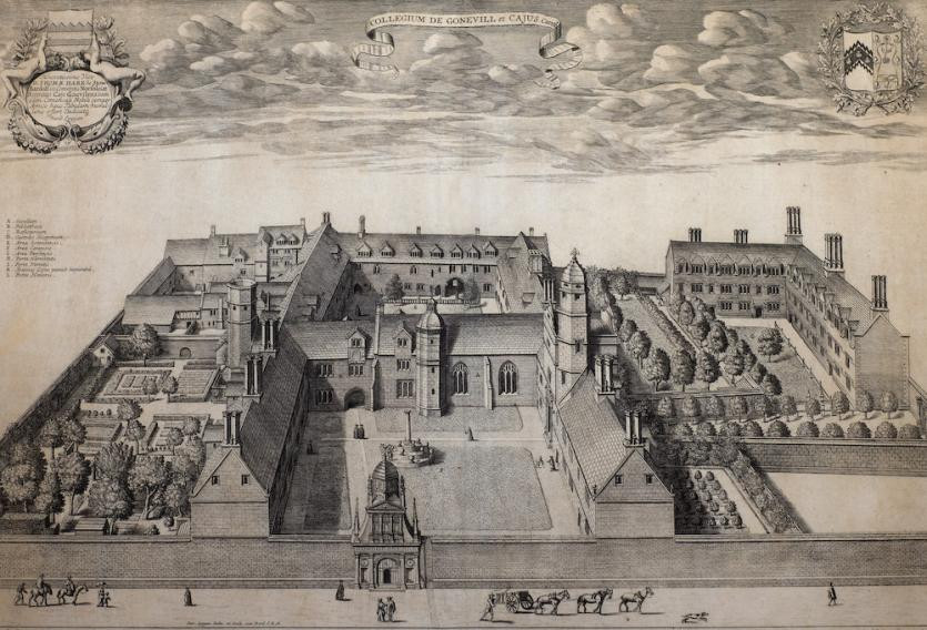 Caius College Cambridge 1585