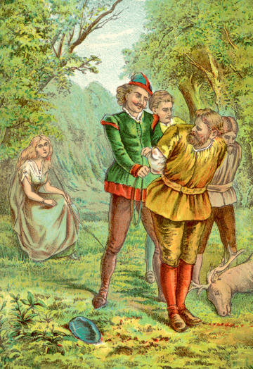 Robin Hood: Argument, Fight, Capture 20x30 poster