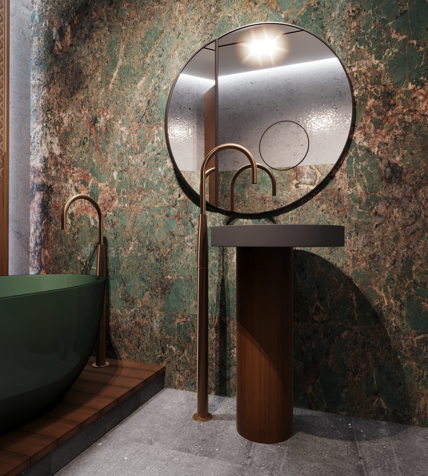 Квартира с этническим декором, 100 м2