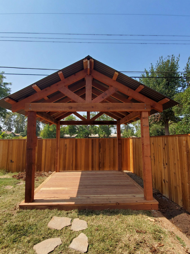 Redwood Patio and Pavilion