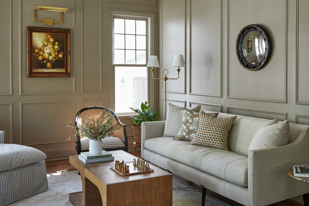 Pillement House - Farmhouse - Living Room - Chicago - by Laura Design ...